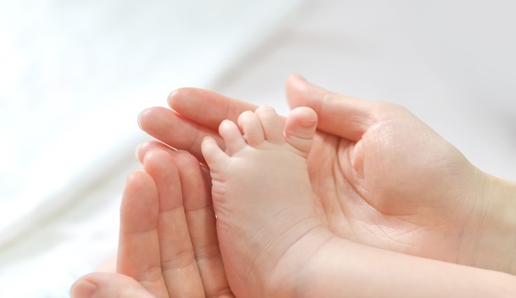 Baby Feet Mother Hands (1)